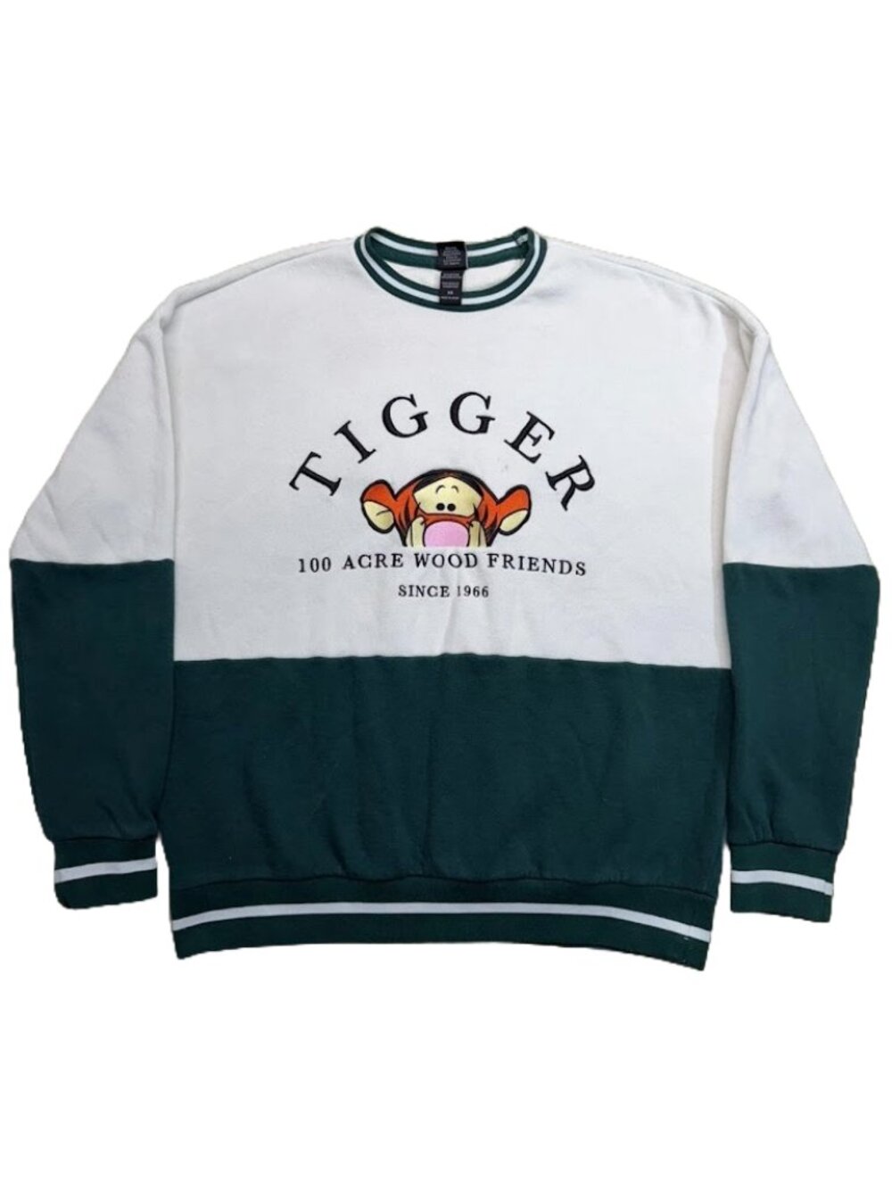 Disney Winnie the Pooh Tigger Colorblock Crewneck Sweatshirt